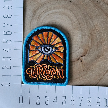 Strijk embleem - Iron on Patch - Magisch oog