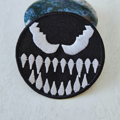 Strijk embleem  -  Iron on Patch - Monster