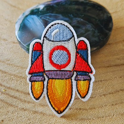 Strijk embleem  -  Iron on Patch - Racket