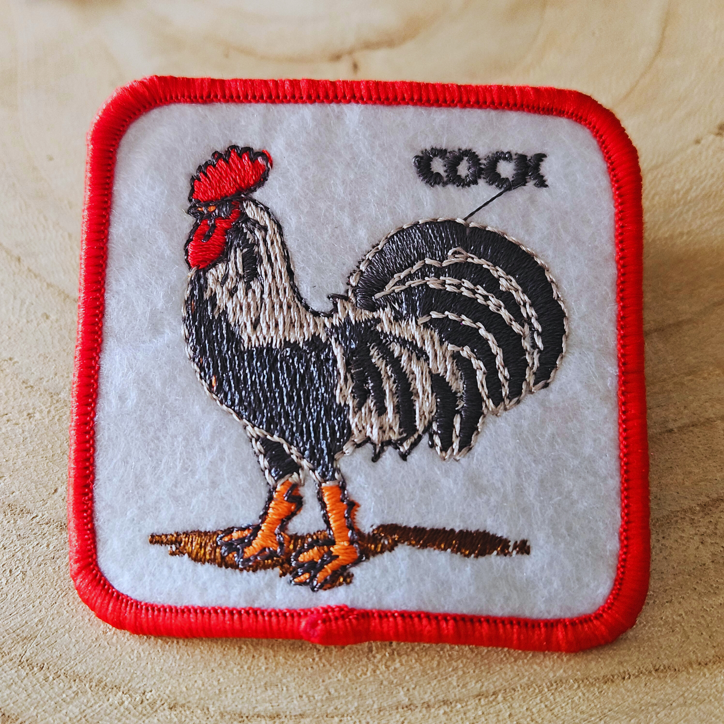 Strijk embleem  -  Iron on Patch - Haan