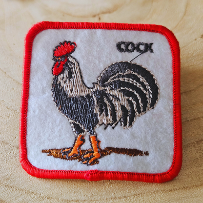 Strijk embleem  -  Iron on Patch - Haan