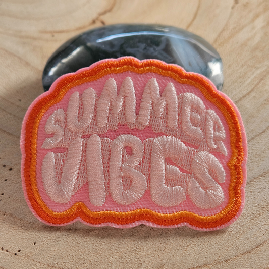 Strijk embleem  -  Iron on Patch - Summer vibes