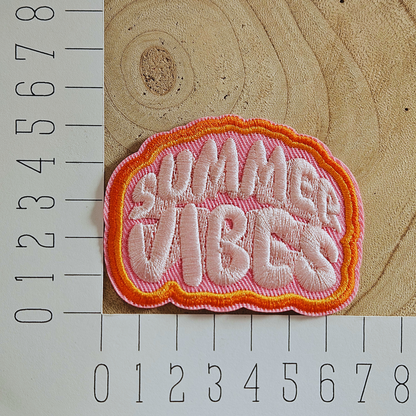 Strijk embleem  -  Iron on Patch - Summer vibes