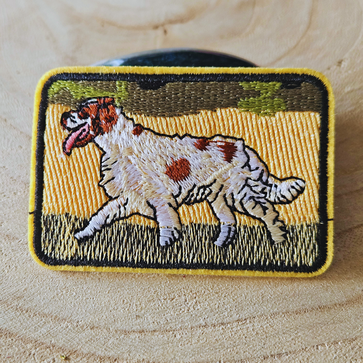 Strijk embleem  -  Iron on Patch - Jachthond