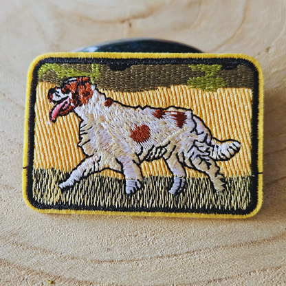 Strijk embleem  -  Iron on Patch - Jachthond