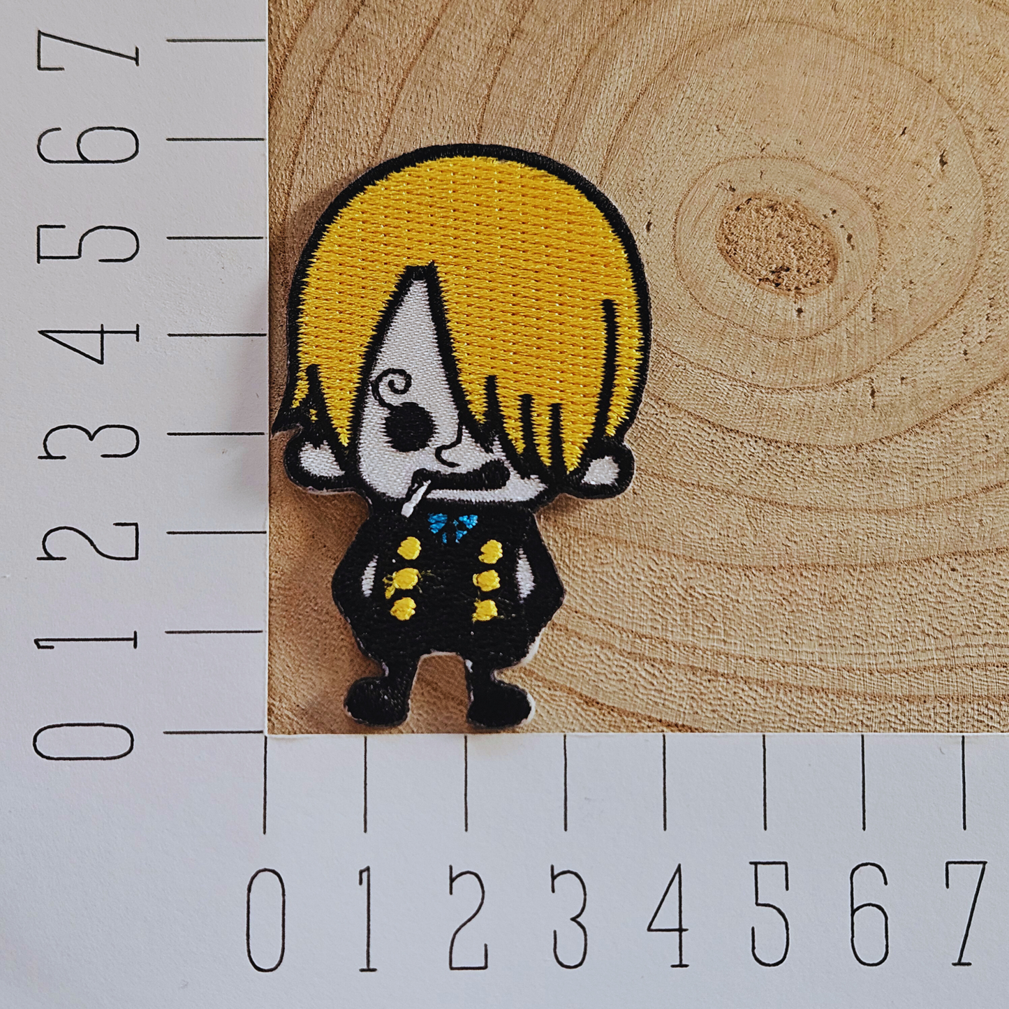 Strijk embleem  -  Iron on Patch - Blond jongetje