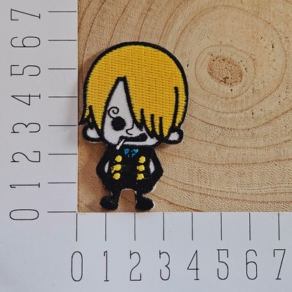 Strijk embleem  -  Iron on Patch - Blond jongetje