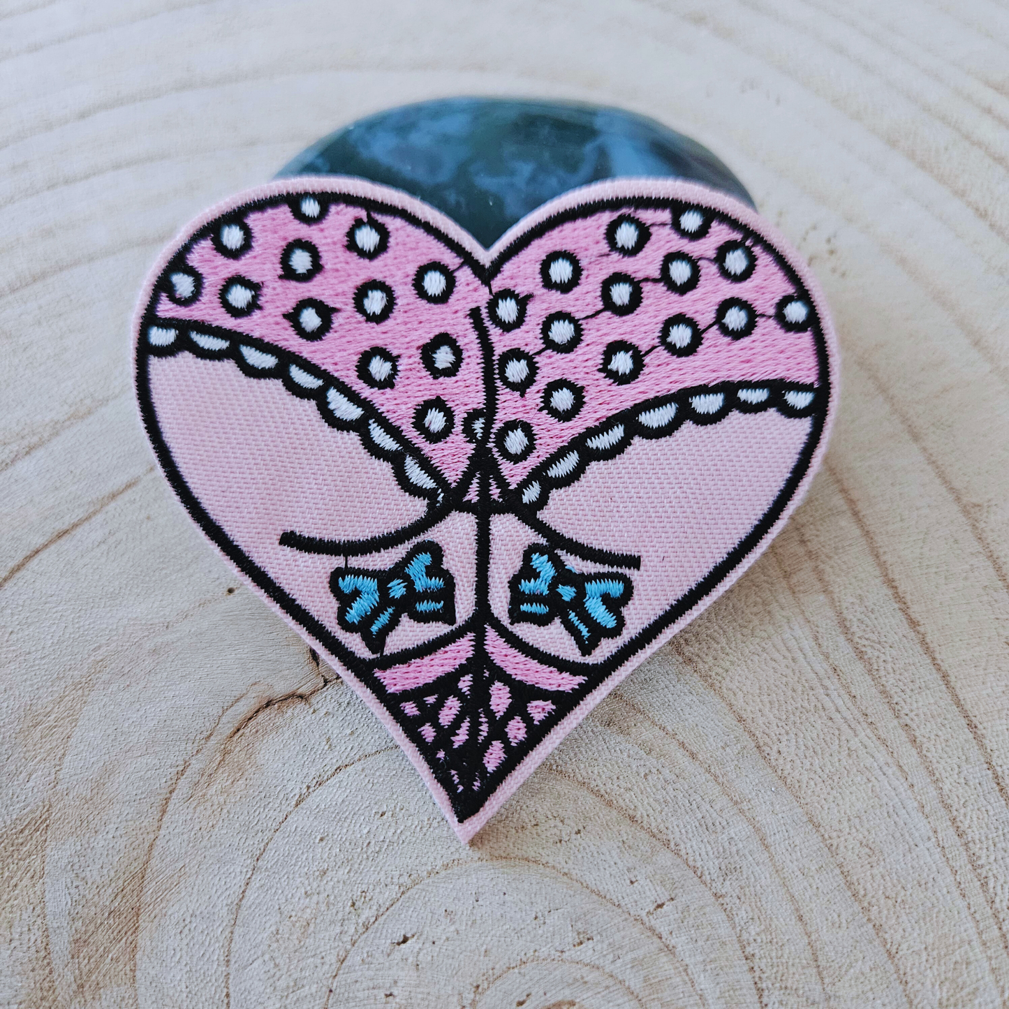 Strijk embleem  -  Iron on Patch - Hart