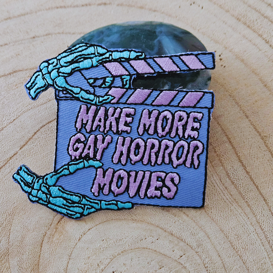 Strijk embleem  -  Iron on Patch - Film klapper