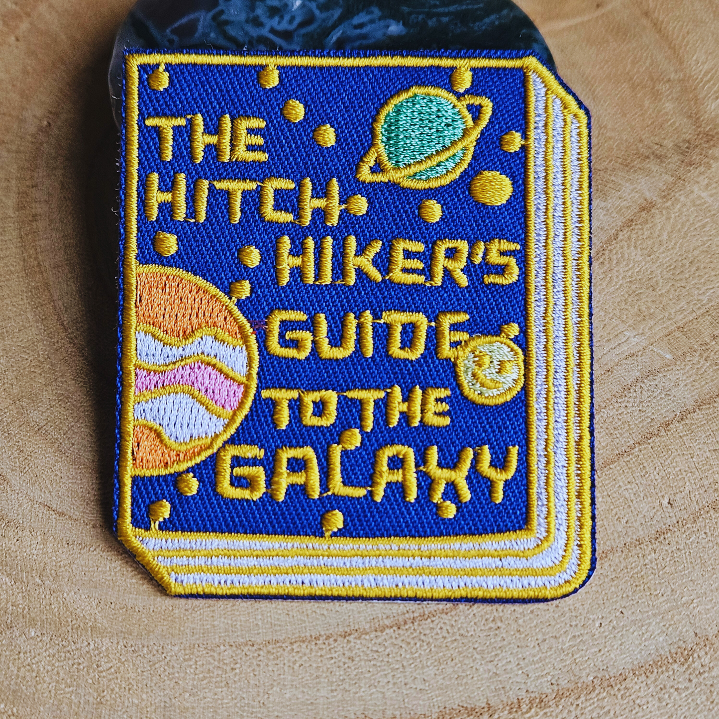 Strijk embleem  -  Iron on Patch - Guide to the galaxy