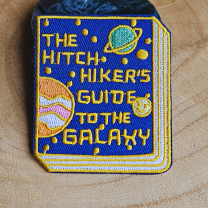 Strijk embleem  -  Iron on Patch - Guide to the galaxy