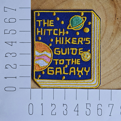 Strijk embleem  -  Iron on Patch - Guide to the galaxy