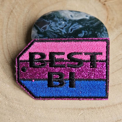 Strijk embleem  -  Iron on Patch - Best BI