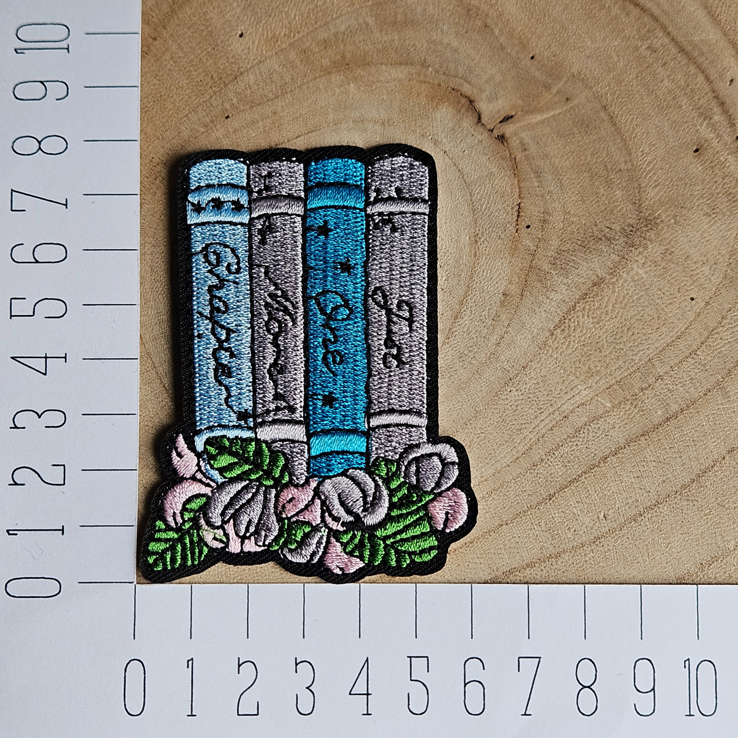 Strijk embleem  -  Iron on Patch - Boeken - Just one more chapter