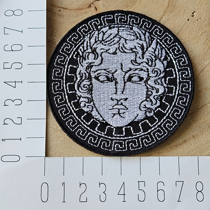 Strijk embleem  -  Iron on Patch - Romeinse god