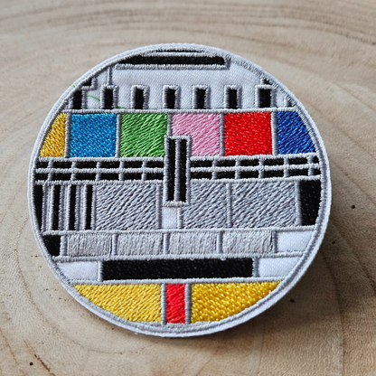 Strijk embleem  -  Iron on Patch - Testbeeld