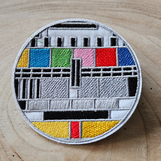 Strijk embleem  -  Iron on Patch - Testbeeld