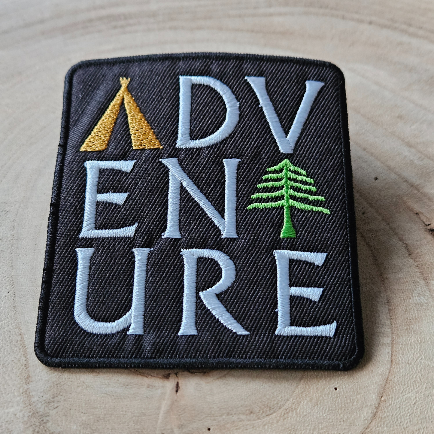 Strijk embleem  -  Iron on Patch - Adventure