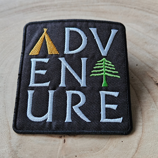 Strijk embleem  -  Iron on Patch - Adventure
