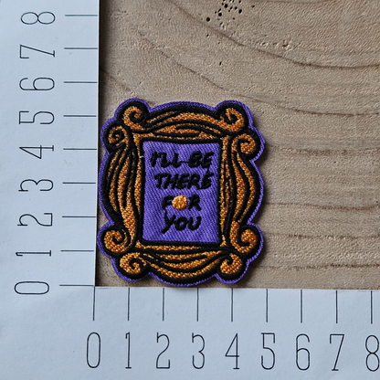 Strijk embleem  -  Iron on Patch - Be there for you