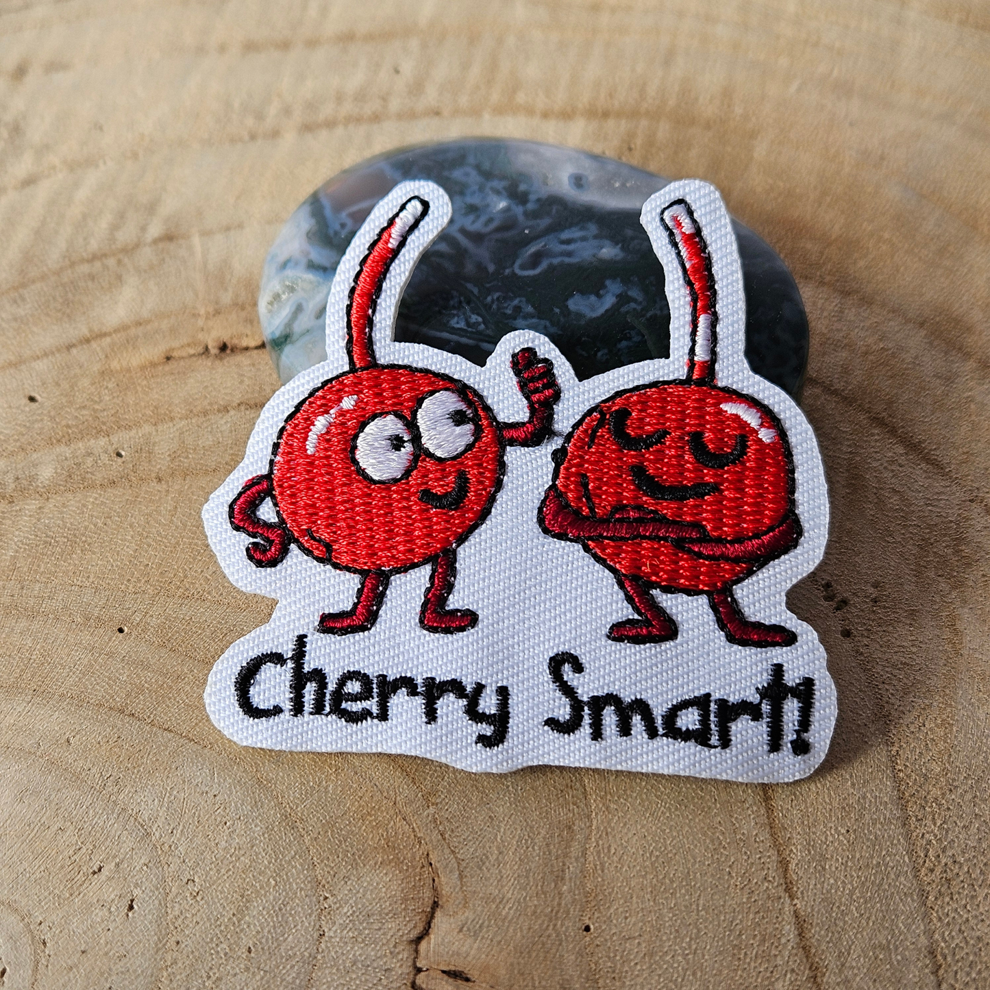 Strijk embleem  -  Iron on Patch  - Kersen - Cherry smart