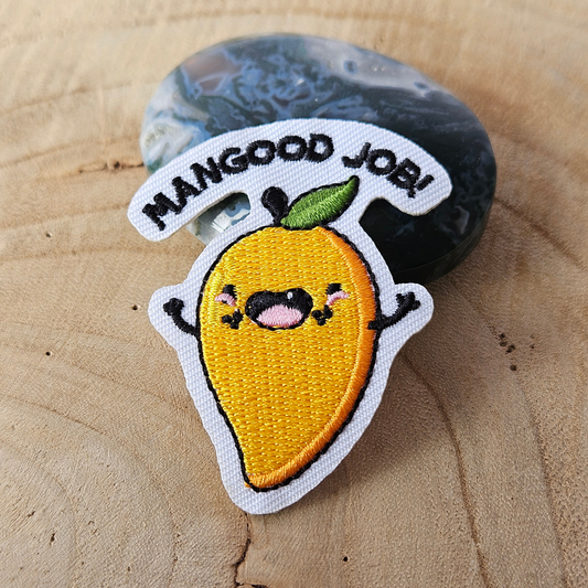 Strijk embleem  -  Iron on Patch  - Mango - Mangood job