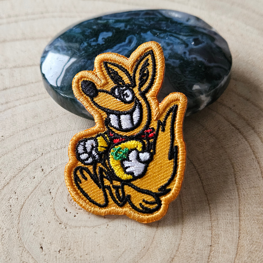 Strijk embleem  -  Iron on Patch - Vosje