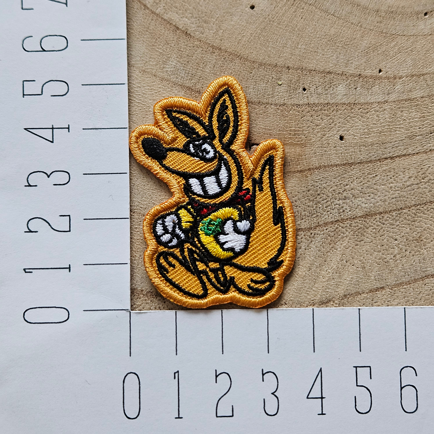 Strijk embleem  -  Iron on Patch - Vosje