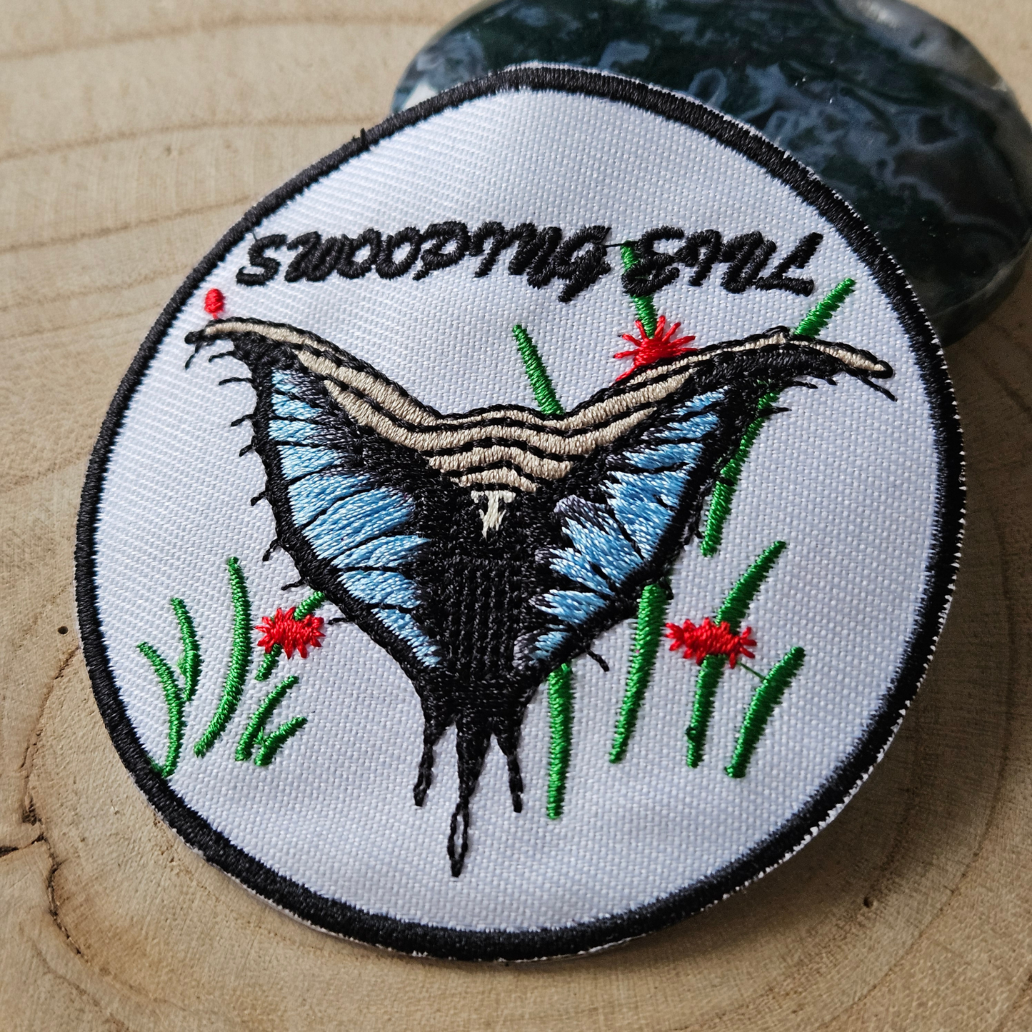 Strijk embleem - Iron on Patch -  Swooping evil