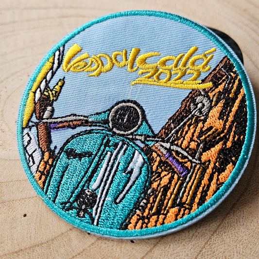 Strijk embleem - Iron on Patch -  Scooter