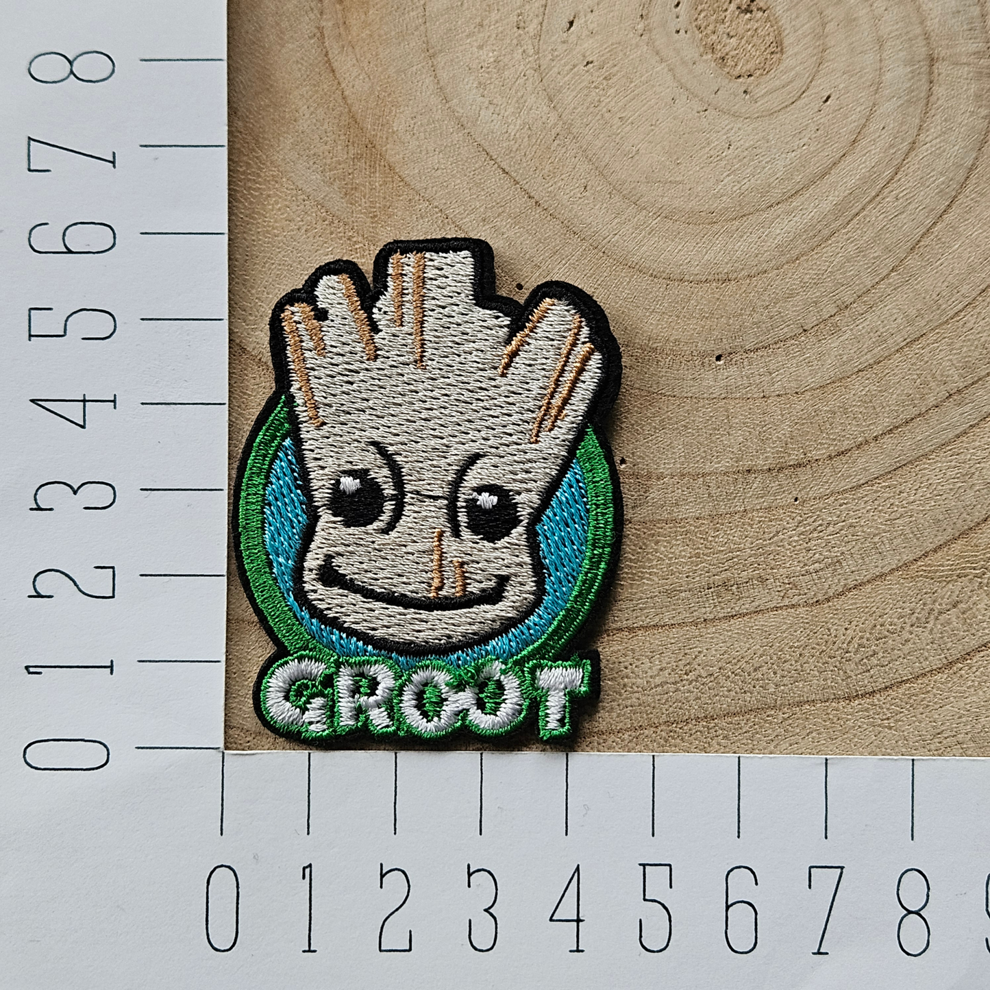 Strijk embleem - Iron on Patch - Boomstam