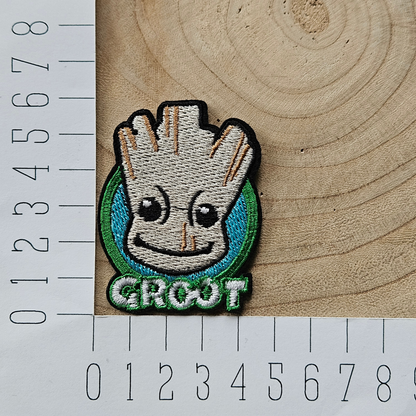 Strijk embleem - Iron on Patch - Boomstam