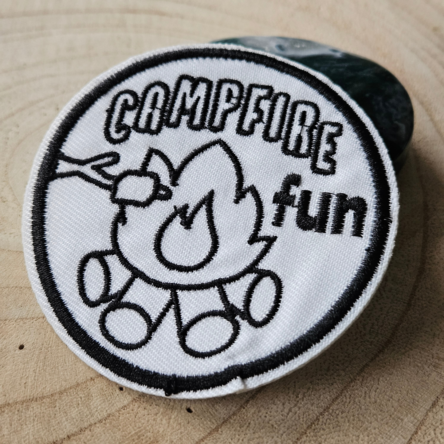 Strijk embleem - Iron on Patch - Campfire fun