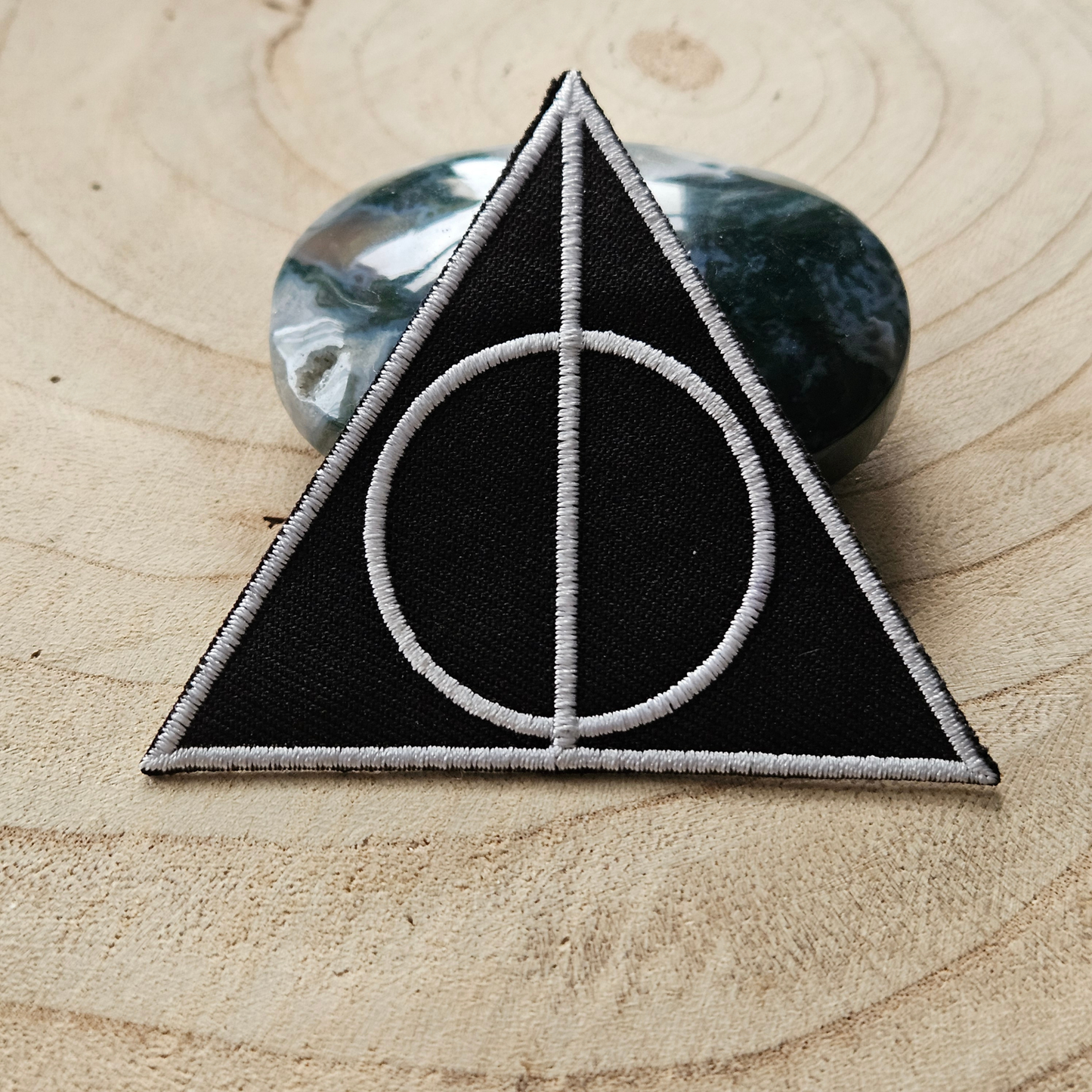 Strijk embleem - Iron on Patch - relikwie van de dood