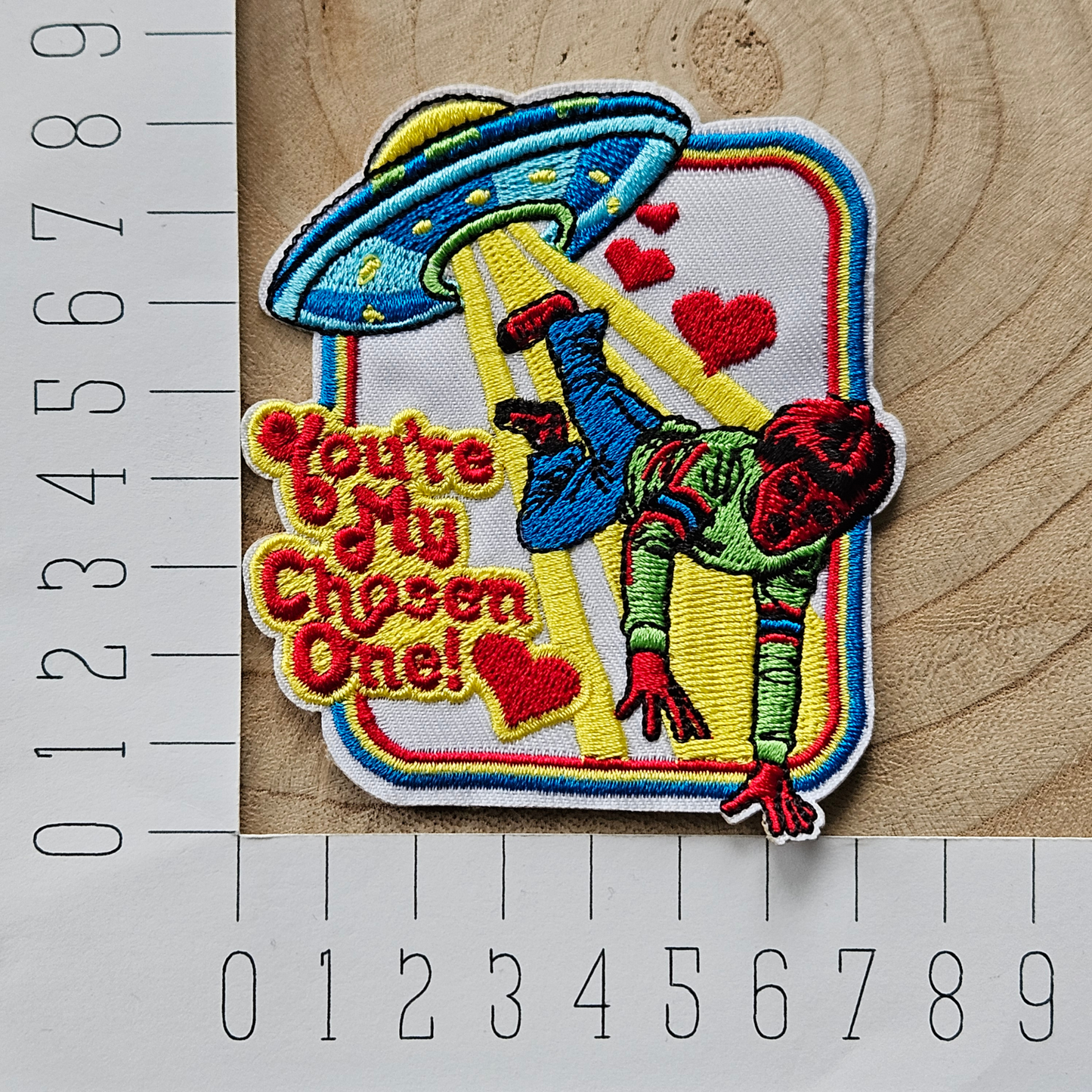 Strijk embleem - Iron on Patch - You're my chosen one