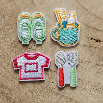 Strijk embleem - Iron on Patch - Schoenen, shirt, mok, bestek