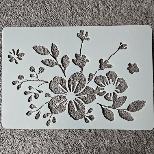 Hobby stencil - Bloemen 