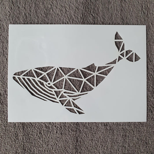 Hobby stencil Walvis - A5