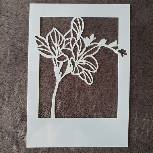 Kopie van Hobby stencil Bloemen 2 - A5
