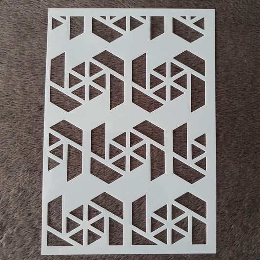 Hobby stencil trapezoïde - A5