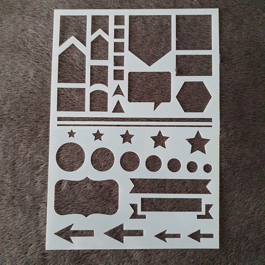 Hobby stencil Figuren - A5