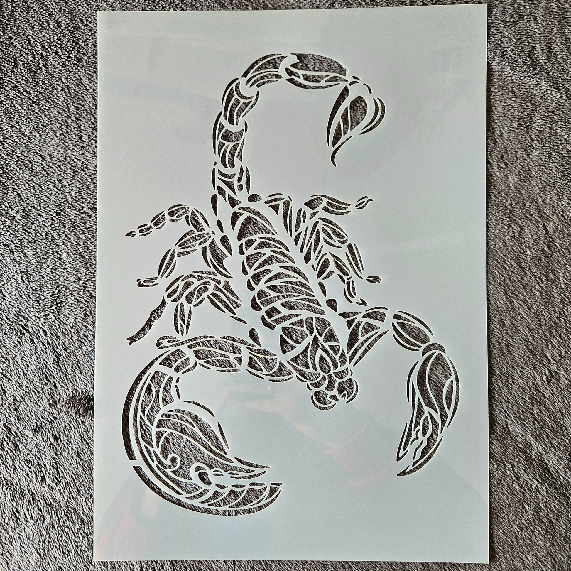 Hobby stencil - Schorpioen - A4