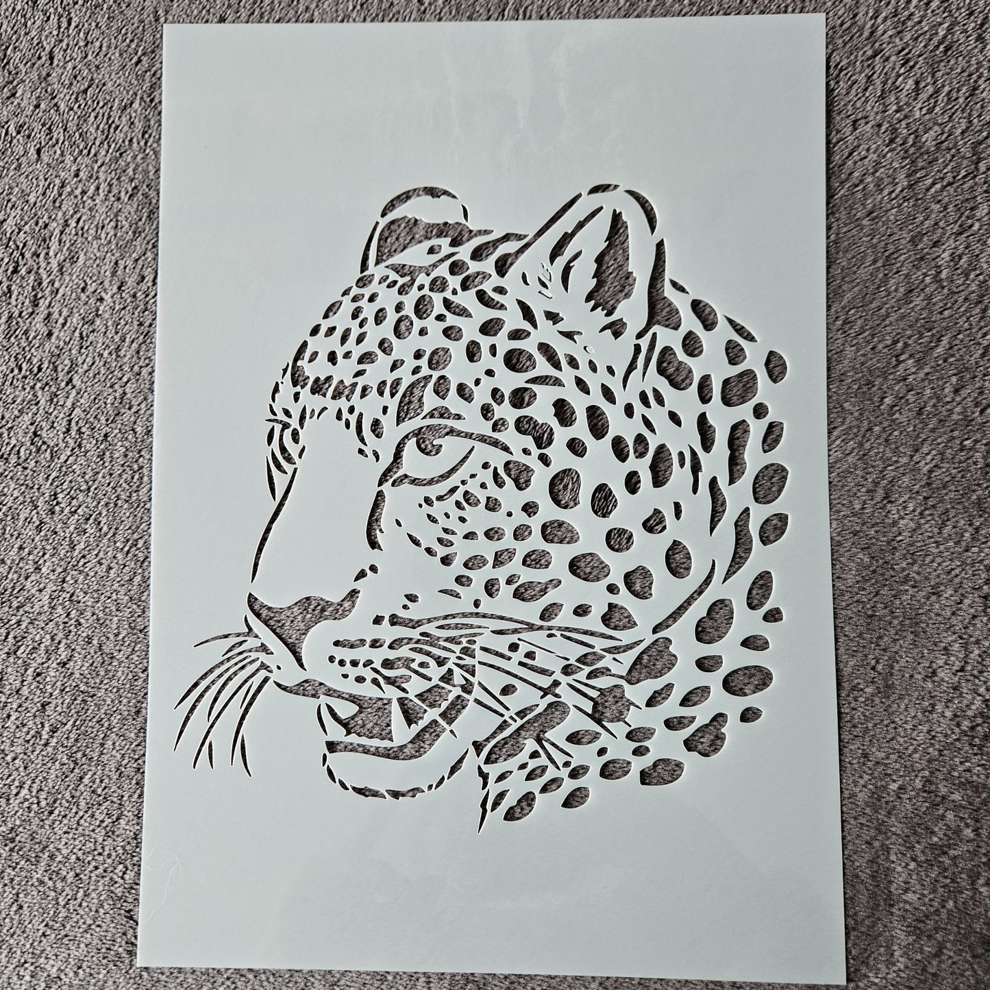 Hobby stencil Panter - A4