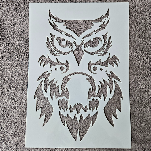 Hobby stencil - Uil- A4