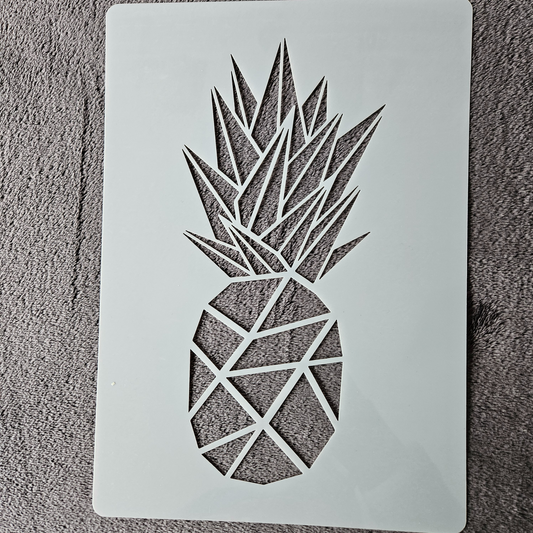 Hobby stencil - Ananas- A4