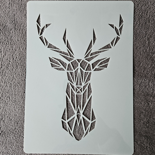 Hobby stencil - Hert - A4