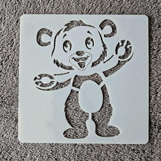 Hobby stencil  - Beertje - 13 x 13