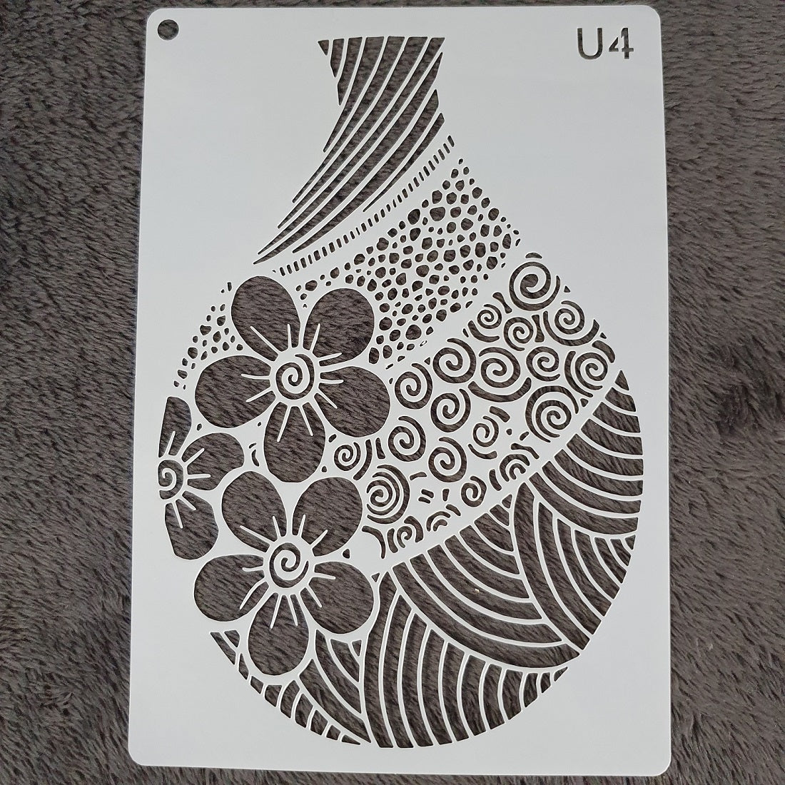 Hobby stencil Vaas - A5