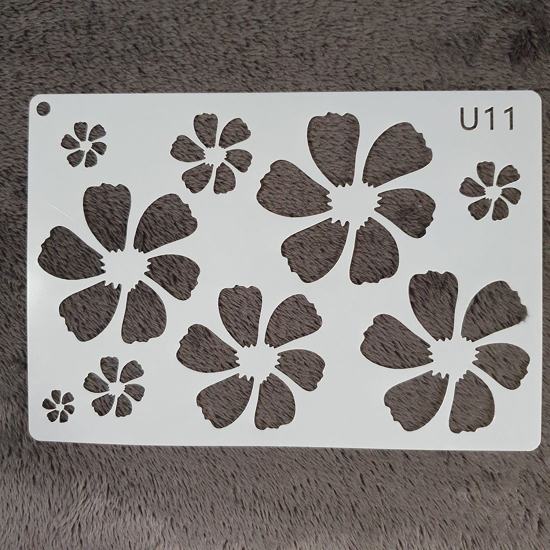 Hobby stencil Bloemen - A5