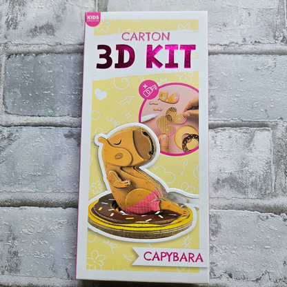 Karton 3D kit - Capibara